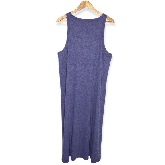✨NWT Madewell Dusty Orchid Westville Ribbed Knit Tank Midi Dress Plus Size XXL - Picture 8 of 11